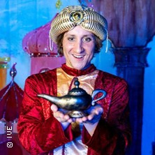 Aladdin & die Wunderlampe | 
Galli Theater Berlin |  M&auml;rchentheater ab 4 Jahre