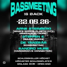 Bassmeeting is back - arne Steinberg - Steffen E de Tanzb&auml;r - Sando Mure