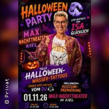 Halloween f&uuml;r Kids - Kinderdisco Party mit Isa Gl&uuml;cklich