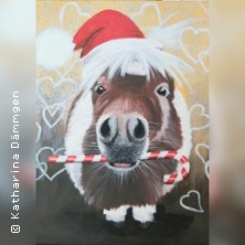 Emil das Weihnachtspony - Malworkshop f&uuml;r Anf&auml;nger
