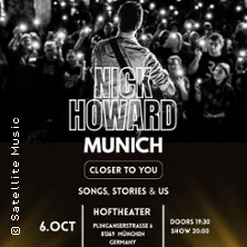 Nick Howard Live in Munich | Solo