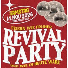 Schusterkrug Revival Party - Feiern wie fr&uuml;her