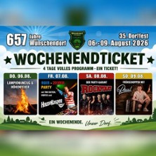 35. Dorffest W&uuml;nschendorf - Wochenendticket