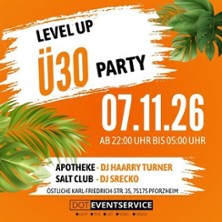 Level Up Die &Uuml;30 Party