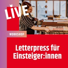 Letterpress f&uuml;r Einsteiger:innen