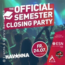 The Official Semester Closing Party - Havanna Club Berlin