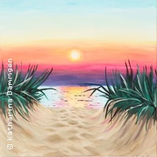 Sonnenuntergang am Meer - Malworkshop f&uuml;r Anf&auml;nger