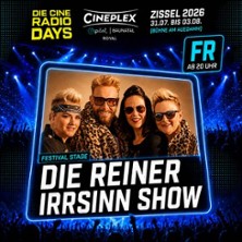 Cine Radio Days 2026 Getr&auml;nke-Flatrate | Die Reiner Irrsinn Show