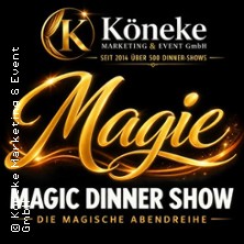 Magic Dinner Show mit 3-Gang-Men&uuml; - Exklusive Erlebnisgastronomie
