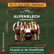 Alpenblech | Festzelt bei der Kastellhalle