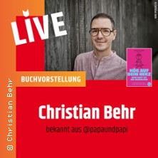 Buchvorstellung mit Christian Behr - Von Turbulenzen im Kopf zu Ruhe im Herzen