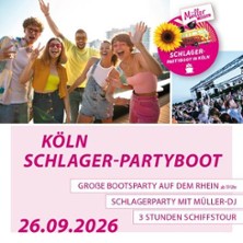 Schlager-Partyboot K&ouml;ln - an Bord der KD "RheinFantasie"