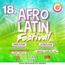 Afro Latin Festival -  Gretchen Club - Afro & Latin Floor