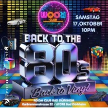 BACK TO THE 80s / Back to Vinyl | ROOM Bad D&uuml;rkheim