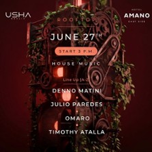 Amano Rooftoop - Usha House Vibes |  Open Air Rooftop Party