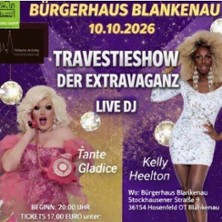 Travestieshow der Extravaganz -  Tante Gladice und Kelly Heelton
