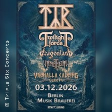 TYR / Twilight Force / Ignea / Vanaheim | Musikbrauerei Berlin