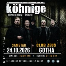 Die gro&szlig;e Gothaer Onkelz Nacht | Club Zeus