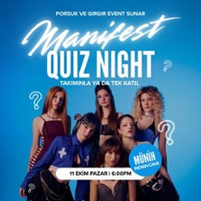 Manifest Quiz Night - M&uuml;nih| Porsuk Event