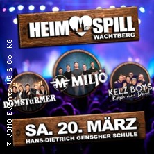 Heimspill - Konzert - mit Milj&ouml;, Domst&uuml;rmer und Kelz Boys