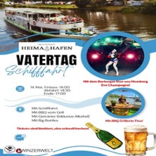 Vatertag Day Drinking Schifffahrt