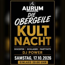 Kultnacht | Aurum Club - Waldkater Halle