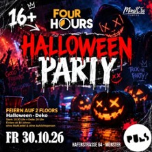 FOUR HOURS HALLOWEEN PARTY (16+)