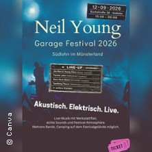 Neil Young Garage Festival 2026 - Neil Young Tribute Konzert