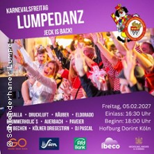 Lumpedanz - Karnevalsfreitag im Dorint