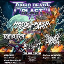 Turbo Death Blast Vol. 1 - Hans Lazer Alien Slam Album Release Show