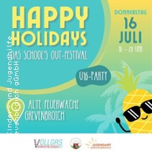 Happy Holidays U16-Party - Das School's Out Festival