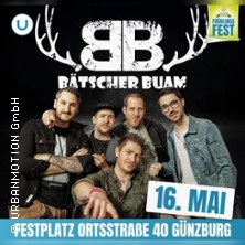 B&auml;tscher Buam LIVE! - auf dem G&uuml;nzburger Fr&uuml;hlingsfest 2026