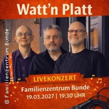 Watt`n Platt -  Livemusik im Familienzentrum Bunde