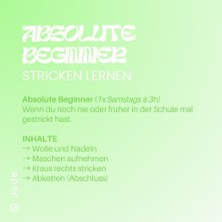 Stricken lernen - Absolute Beginner