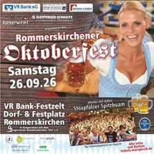 Rommerskirchener Oktoberfest - Auf geht&acute;s - pack mas!