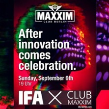 IFA - After Innovation Comes Celebration