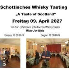 Schottisches Whisky Tasting - A Taste of Scotland