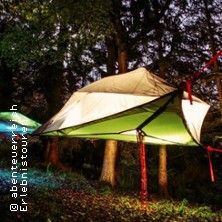 &Uuml;bernachtung im Baumzelt