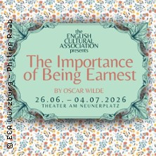 The Importance of Being Earnest - Theater am Neunerplatz W&uuml;rzburg