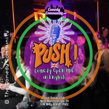 Push! Comedy Community Open Mic(English)