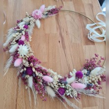 Kr&auml;nze mit Trockenblumen - Kreativ-Workshop-Event