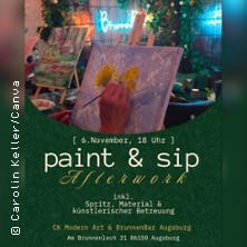Paint & Sip Augsburg Afterwork - Herbst Event