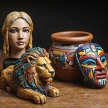 Painting 3D Prints &ndash; Busts, Masks