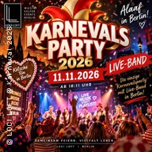 Karnevalsparty Berlin - Er&ouml;ffnung der Karnevalssession 2026 /2027