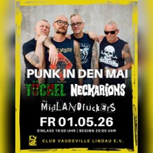 T&uuml;chel + Neckarions + The Midlandfuckers | Punk in den Mai