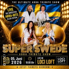 Super Swede - Die ABBA Tribute Show | Die Neuauflage 2026 live im LOCI LOFT!