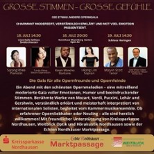 Die etwas andere Operngala - Marvin Scott, F. A. Aktop, K. Moreno, I. Lim