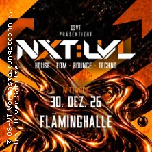 NXT:LVL - HOUSEKASPER -  House - EDM - Bounce - Techno | FL&Auml;MINGHALLE Luckenwalde