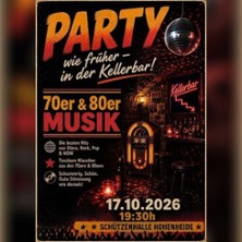 70er & 80er Party - In der Sch&uuml;tzenhalle Hohenheide