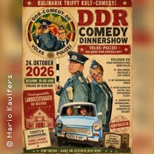 DDR-Comedy-Dinnershow | Kulinarik trifft Kult-Comedy